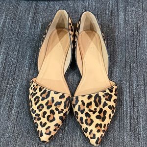 J.Crew Leopard Flats